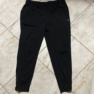 Champion Men's Classic Black Sweatpants - Men’s XL